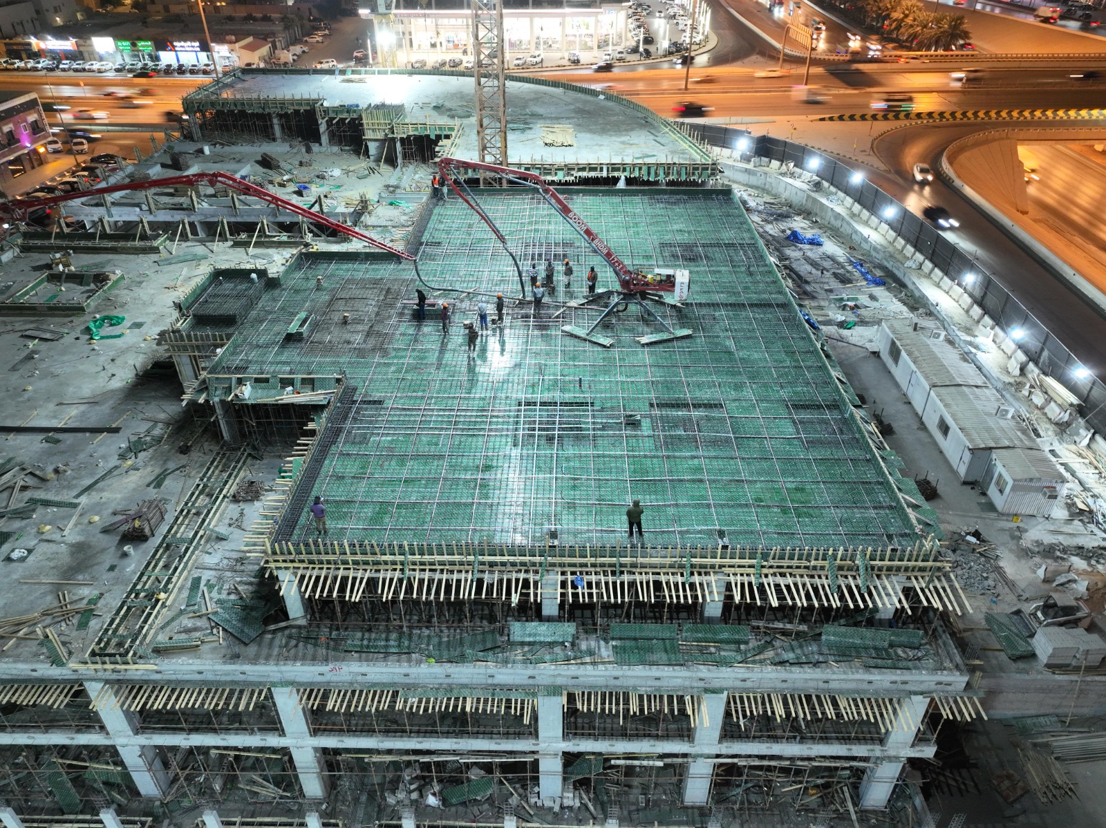 Post-tension concrete works image